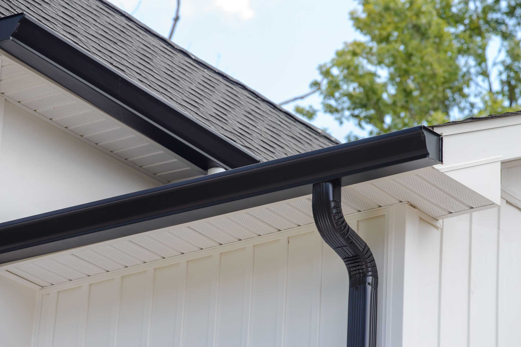 Clean gutters free of debris